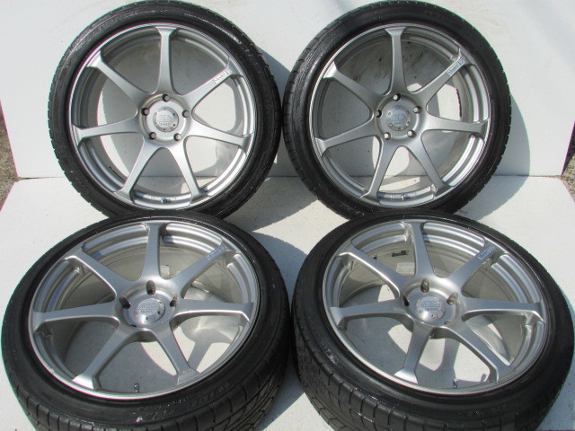 ☆AVS model T7□エーブイエス.モデルT7□225/40R18□114.3-5H(F)18
