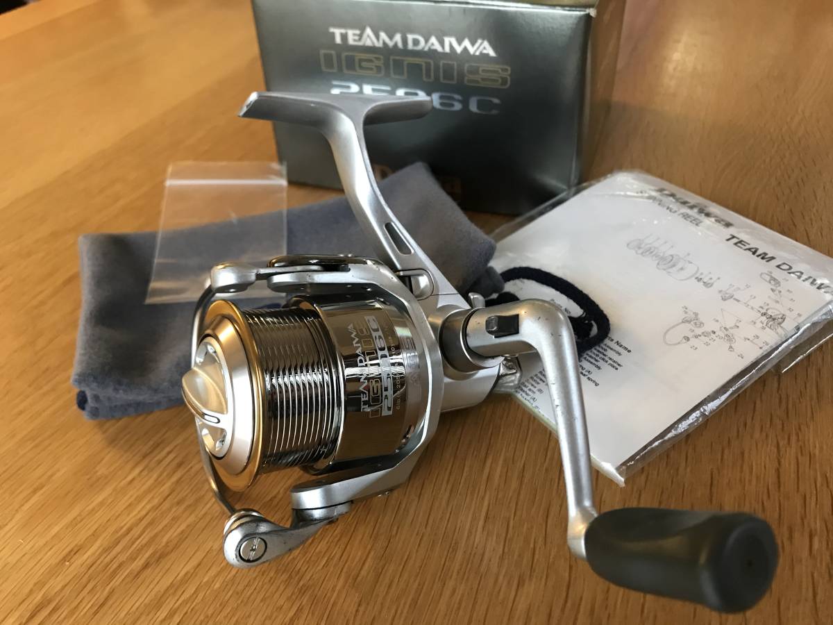 Daiwa ダイワ イグニス 2506c Ignis Abs アンチバックラッシュシステム エアメタルボディ ツイストバスター ギヤー比 4 8 1 中古 の落札情報詳細 ヤフオク落札価格情報 オークフリー スマートフォン版