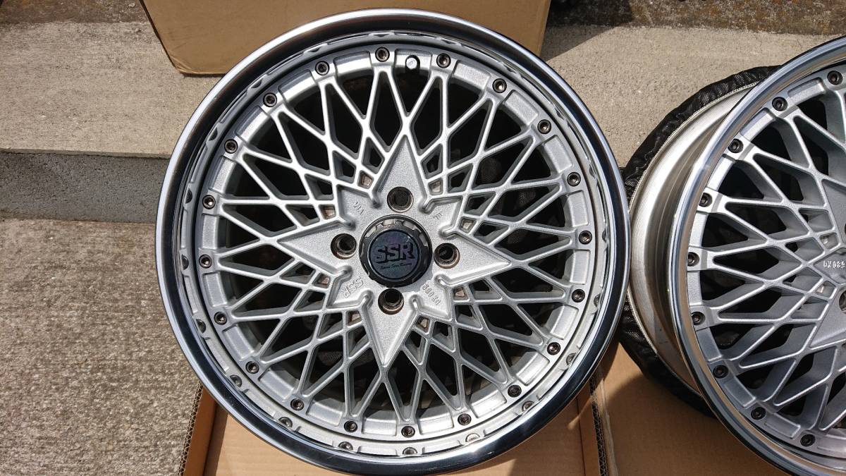 【急募!!4月末まで!!】SSRﾌｫｰﾐｭﾗﾒｯｼｭ!! 当時物!! 7J/8J/16in[114.3/4H] 急募!!4月末まで!!】SSRﾌｫｰﾐｭﾗﾒｯｼｭ!! 当時物!! 7J/8J/16in[114.3/4H]