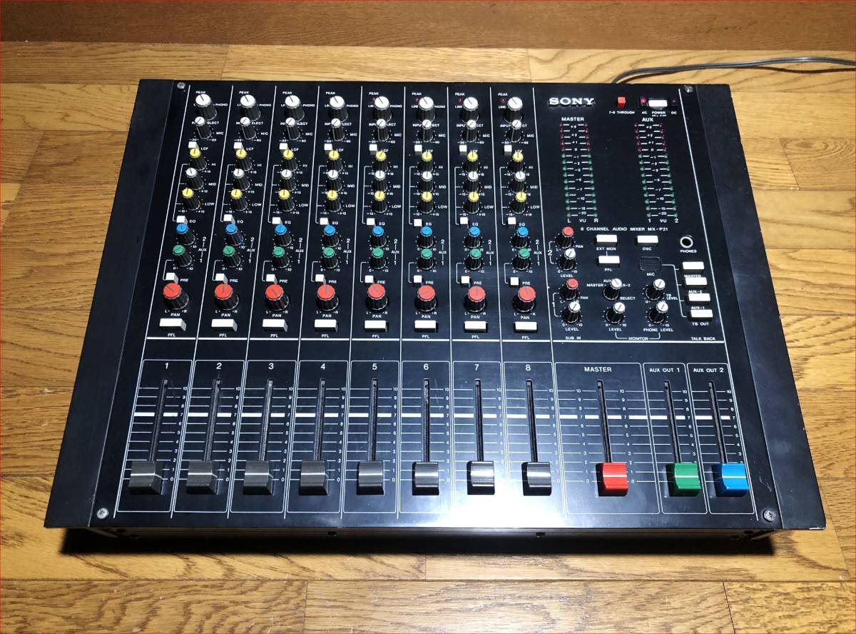 SONY mx p21 アナログミキサー 動作品（SONY MX-P21 中古動作品