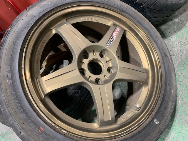 希少 RAYS TRD SP T3 17×8.5J+40 17×9.5J+38 114.3 5H 17インチ 5H 4本