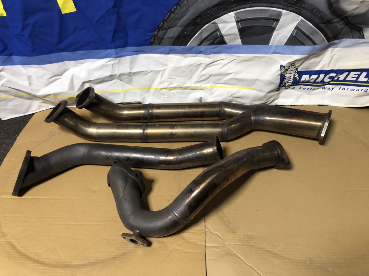デュアルフロントパイプ中古 JZX90 デュアルフロントパイプ中古！の落札情報詳細 - Yahoo