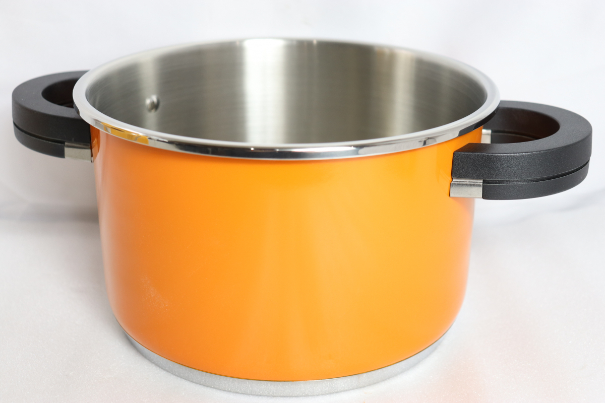 ワンダーシェフ 家庭用両手圧力鍋 4.0L オレンジ 【公式通販】