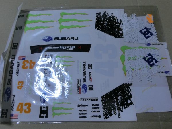 ◇ジャンク◇FACEworX◇ケン・ブロック KEN BLOCK 1/10 スバル