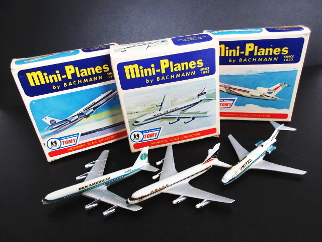XM142◎TOMY mini－Planes by BACHMANN SINCE 1833 // 計3点 // BOEING
