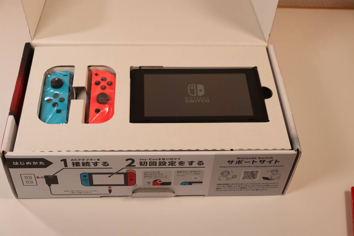 ニンテンドーSwitch 新型 中古 美品！ あつもりセット！（中古品