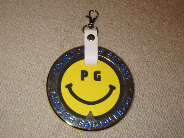 パーリーゲイツ ニコちゃん ロゴ ラグマット 新品 【公式通販】