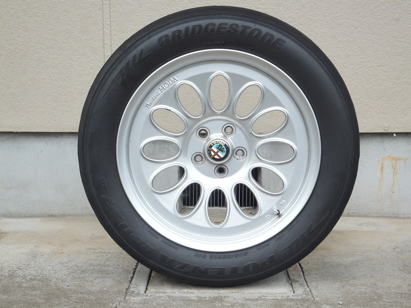 ASSO Partire MODA 16×7JJ / +30 / PCD98 / 5H アルファロメオ 147 156