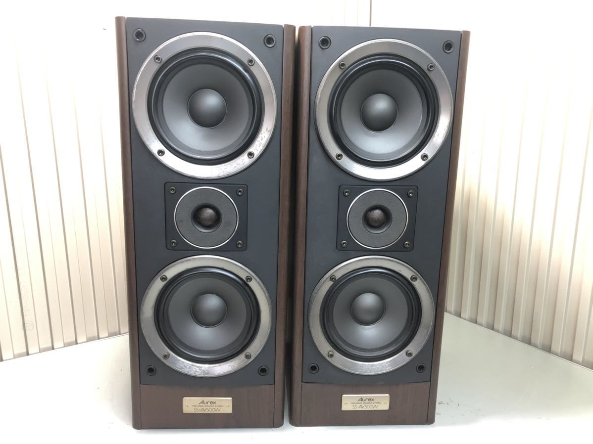 東芝/オーレックス Aurex SS-AV500W スピーカーペアの落札情報詳細