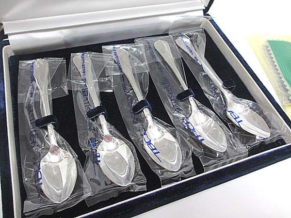 TBCL シルバー950　銀のスプーン　２本 TBCL 950シルバー スプーン2本セット（新品】未使用品 TBCL