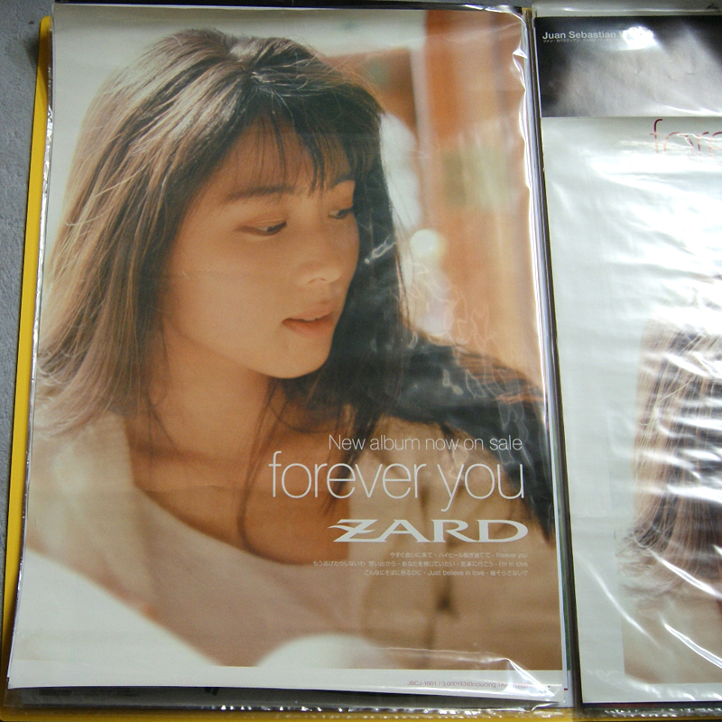 ポスター ザード ZARD forever you フォーエバー ユー 坂井泉水