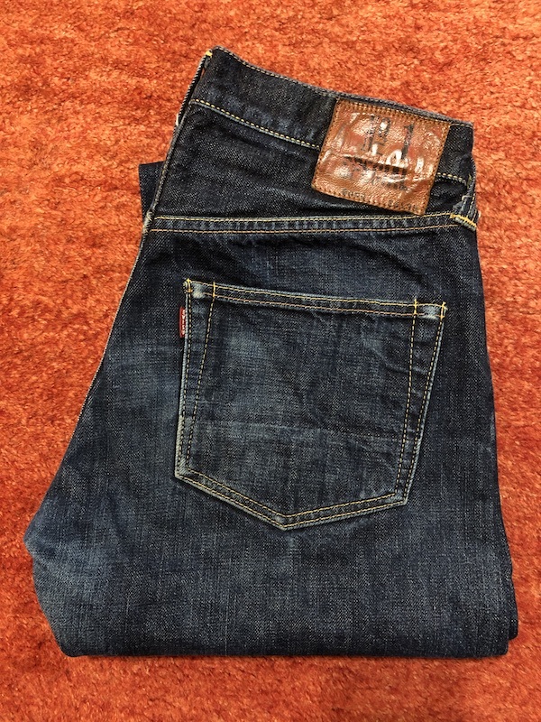 EVISU lot1999 No.1 プラチナ耳 濃紺☆EVISU(エヴィス・エビス) ”Lot.2000 NO.1 Special” ”プラチナ耳