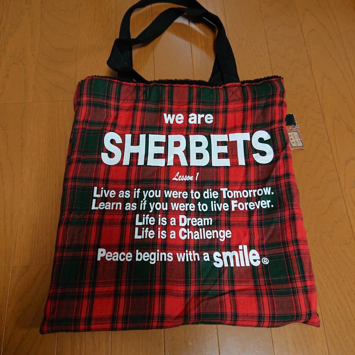 SHERBETS ベンジーリバーシブルトートおまけ付き BLANKEY JET CITY