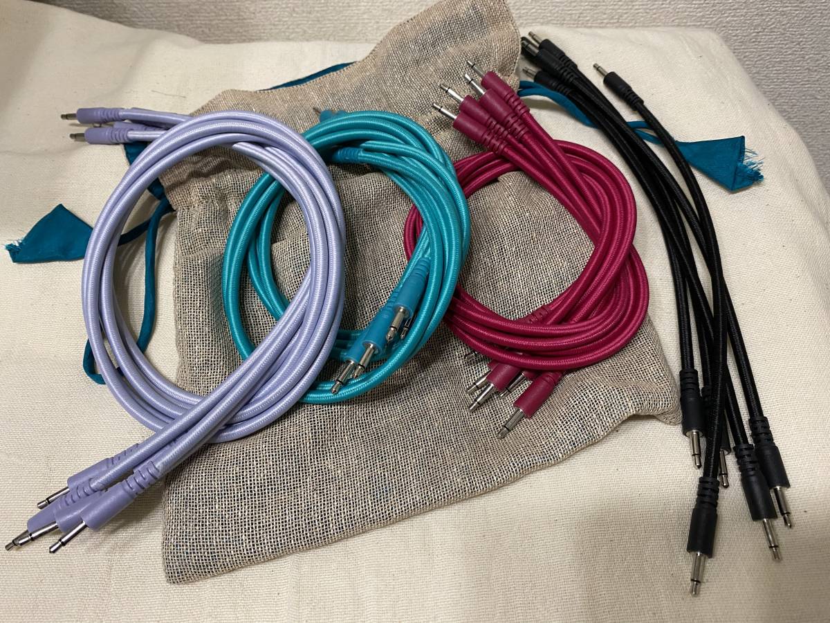 Mutable Instruments Bag of Cables 20本 / モジュラーシンセ パッチケーブル Make noise 4ms