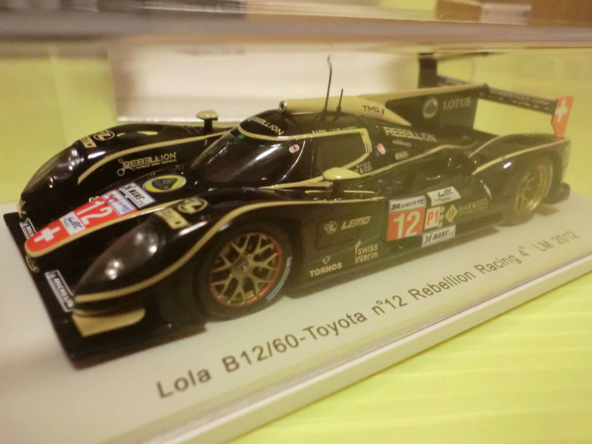 1/43 Lola B12/60-Toyota #12 レベリオンレーシング 1/43 Lola B12/60