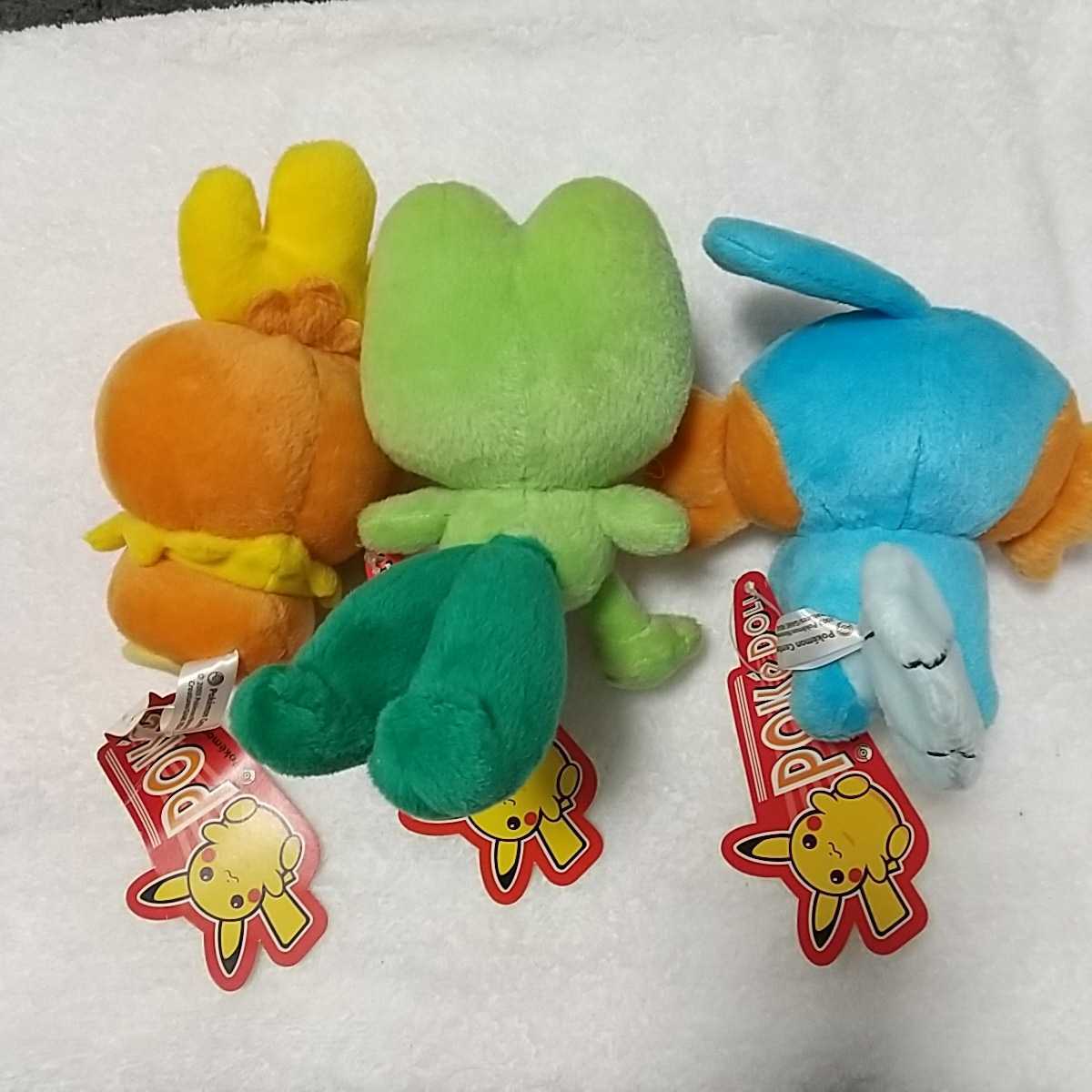 ポケモン ポケセン ポケドール アチャモ キモリ ミズゴロウ ぬいぐるみ