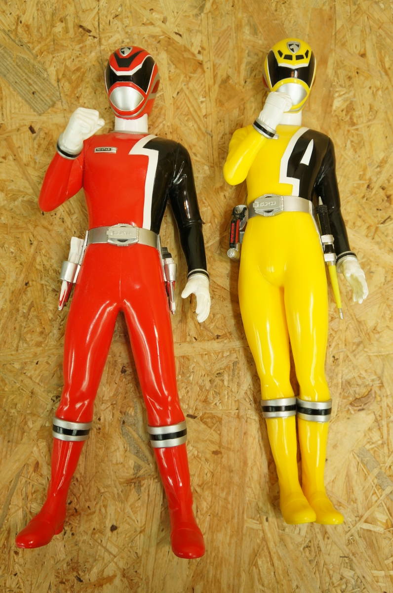 ビッグサイズソフビフィギュア 特捜戦隊デカレンジャー 7種セットの