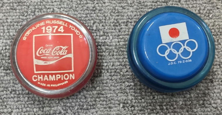 コカコーラ　ヨーヨー　1974 CHAMPION コカコーラ ヨーヨー 1974 チャンピオン 昭和 スポーツトイ