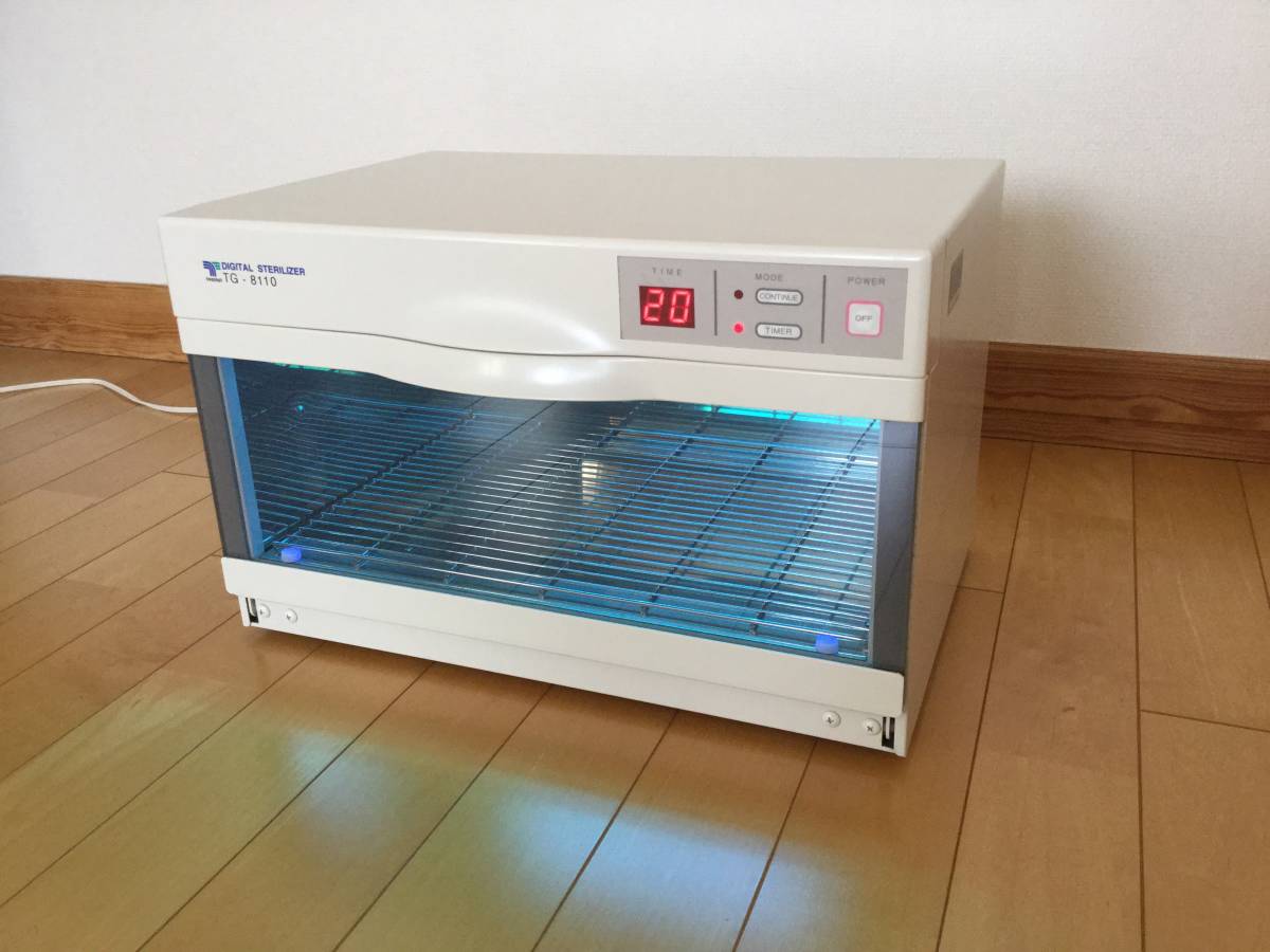 TAKIGAWA タキガワ 滝川 ステリライザー TG-8110 紫外線消毒器 タキガワDIGITAL STERILIZER TG 8110 紫外線消毒器(TAKIGAWA