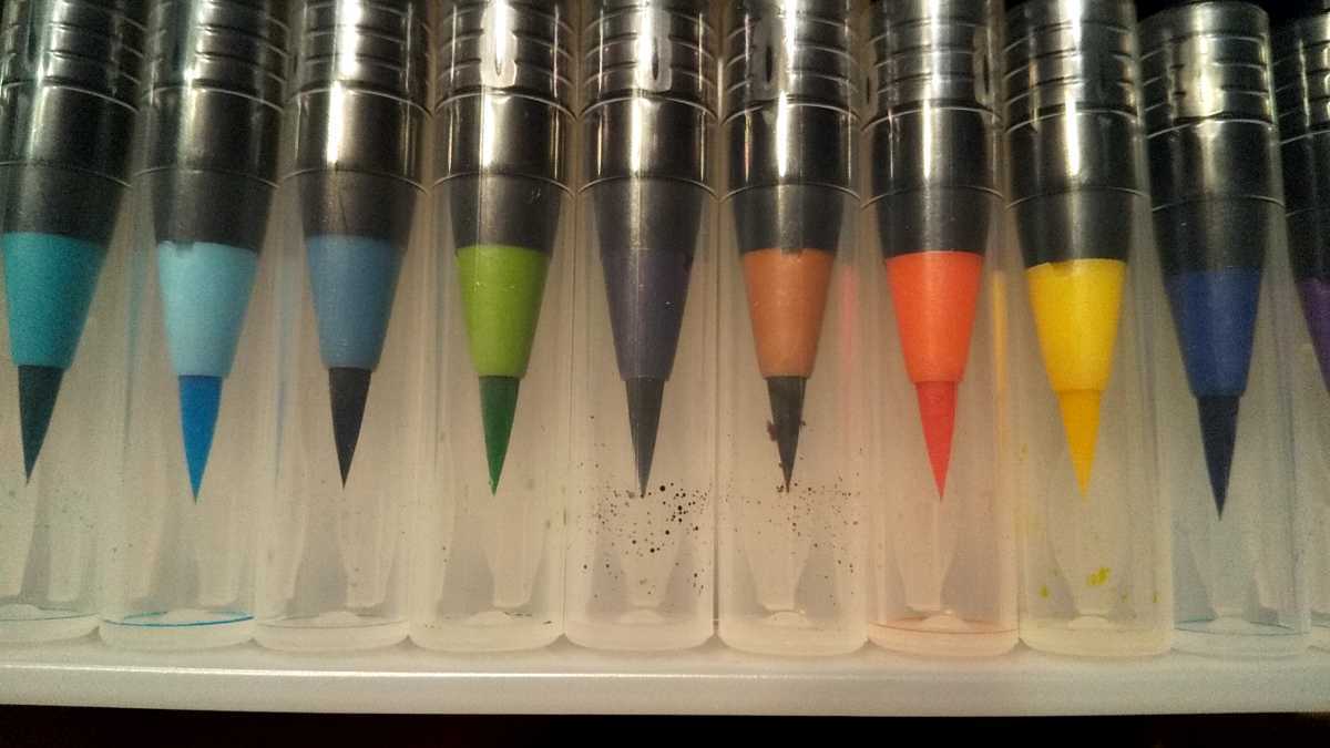 あかしや水彩毛筆 色セット 筆ペン 日本の伝統色 本造り毛筆 水彩画 ぬり絵 絵手紙 水性塗料インク 若草色 松葉色 墨色 の落札情報詳細 ヤフオク落札価格情報 オークフリー スマートフォン版