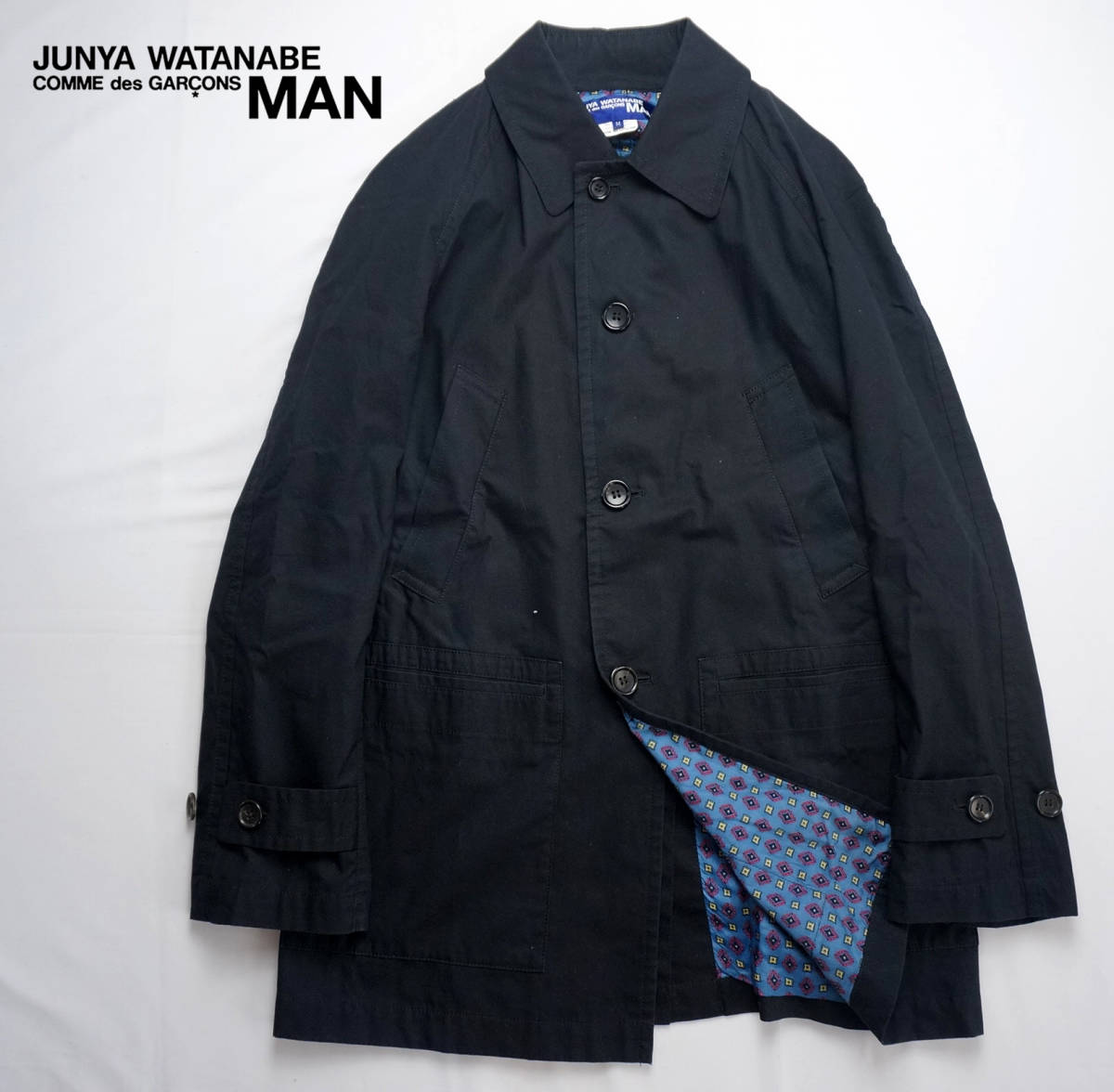 JUNYA COMME des GARÇONS ステンカラーコート S JUNYA WATANABE Man ステンカラーコート コムデギャルソン S JUNYA