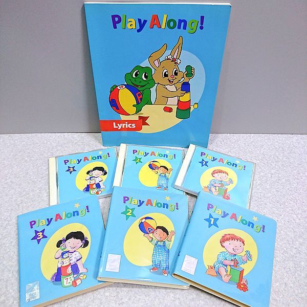 DWE Play Along プレイアロング 字幕あり DVD3点 CD3点 テキスト