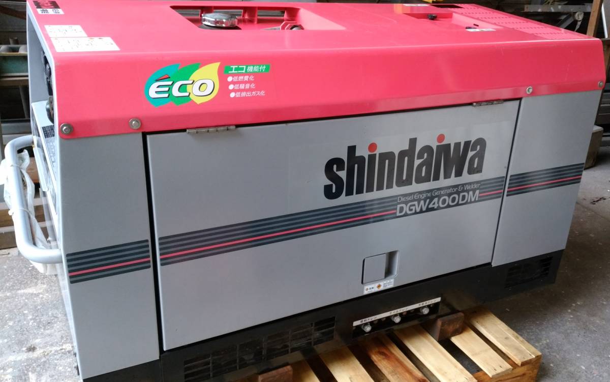 新品】新ダイワ やまびこ ディーゼルエンジン溶接機 DGW400DM エンジン