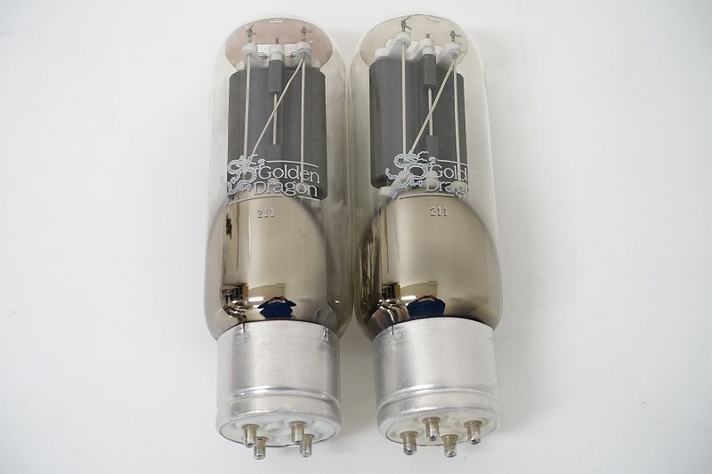 Golden Dragon 2A3 Premium 真空管 ペア 動作確認済み Golden Dragon