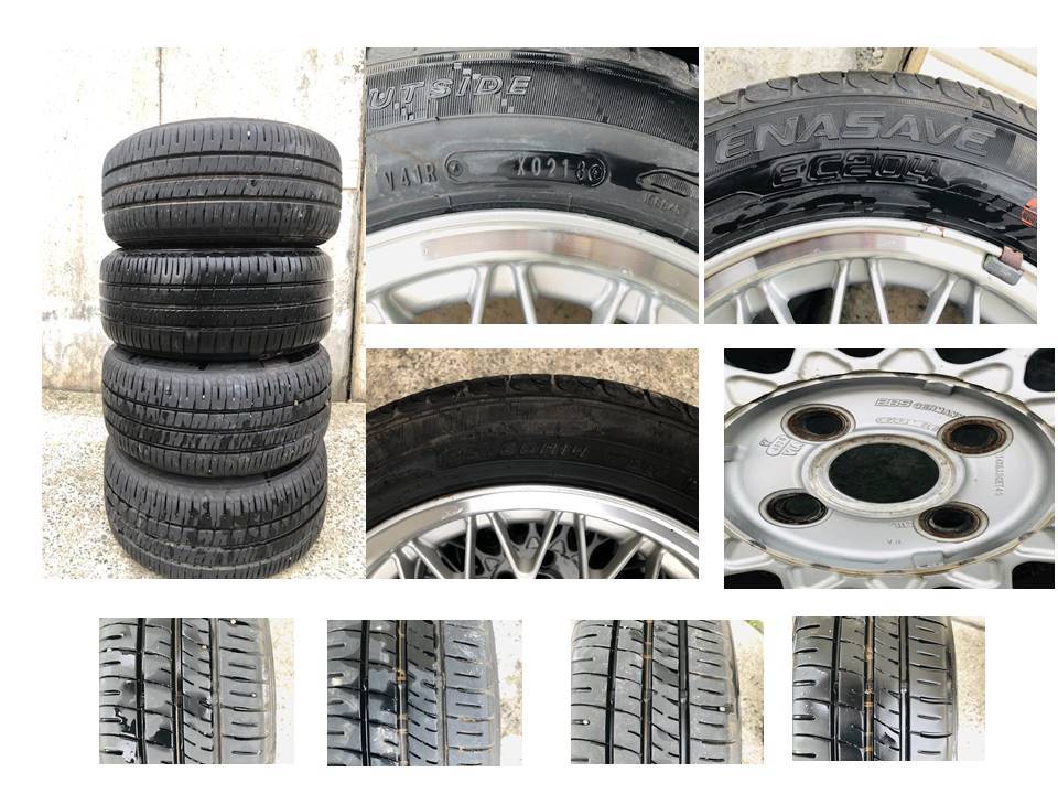 ＢＢＳ－ＲＧ⁉️１４×６Ｊ-100オフＳ45 美品送料込みで❣️ BBS RG na ロードスター 14インチ 6j 4穴100オフセット+45 軽四 軽