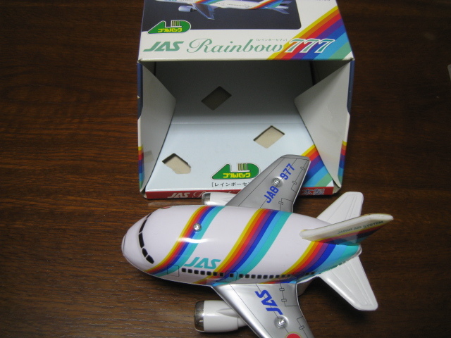 貴重品！】日本エアシステム JASオリジナル レインボーセブン777