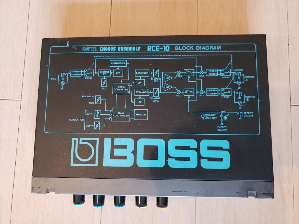 BOSS RCE-10 DIGITAL CHORUS ENSEMBLE コーラス BOSS RCE-10 Digital