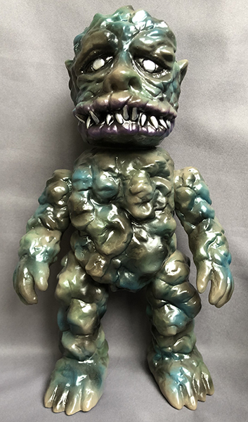 ターゲットアース ソフビ バンプゴーレム 一点物 その1（青銅色） 検索