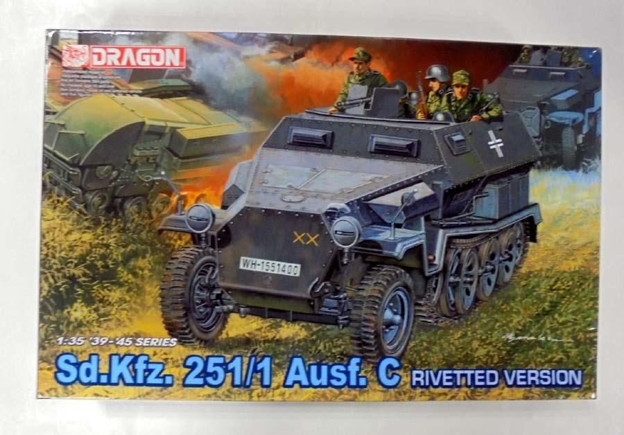 DRAGON Sd.Kfz. 251/1 Ausf. C リベットバージョン DRAGON Sd.Kfz. 251/1 Ausf. C リベットバージョン 1/35 Dragon