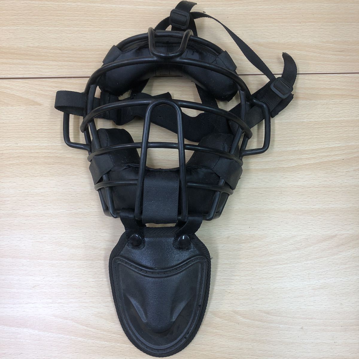 H-262 mizuno ミズノ 軟式 野球 キャッチャー防具 黒 マスク