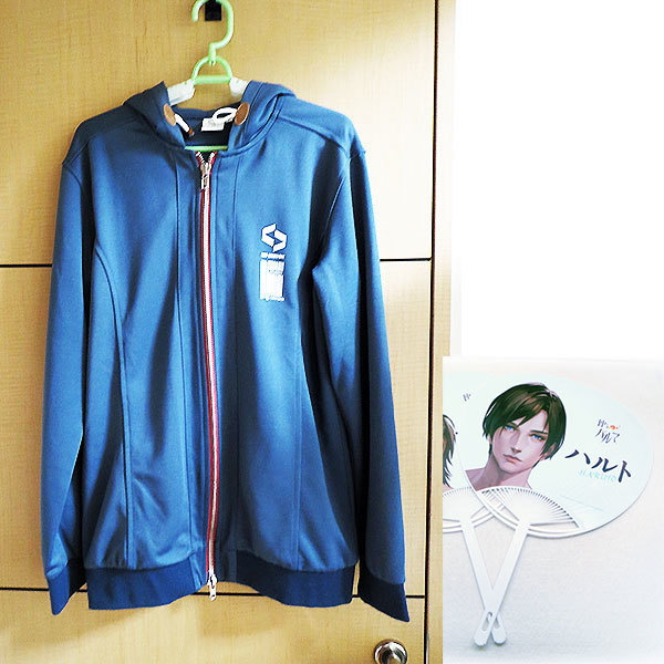 囚われのパルマ ハルト シーハイブ パーカー 囚われのパルマ」，シーハイブ パーカー＆アオイのピアスが商品化