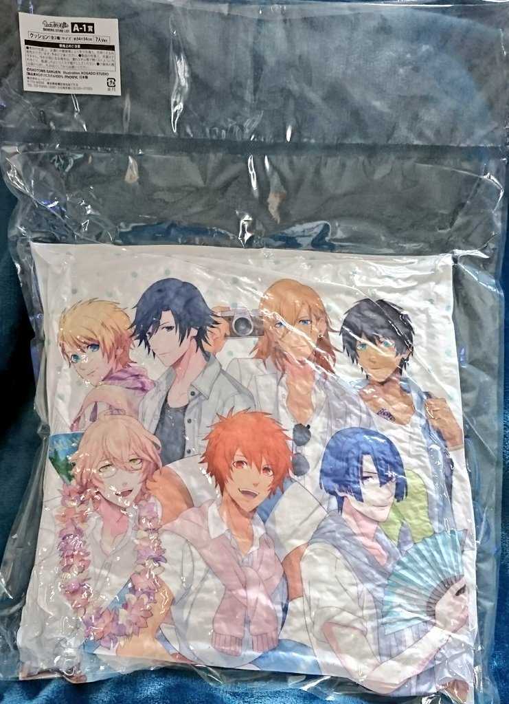 新品 うたの プリンスさまっ Shining Store Lot 16 Ver うたプリ シャニスト くじ A賞 クッション 音也 真斗 那月 トキヤ レン 翔 セシル の落札情報詳細 ヤフオク落札価格情報 オークフリー スマートフォン版