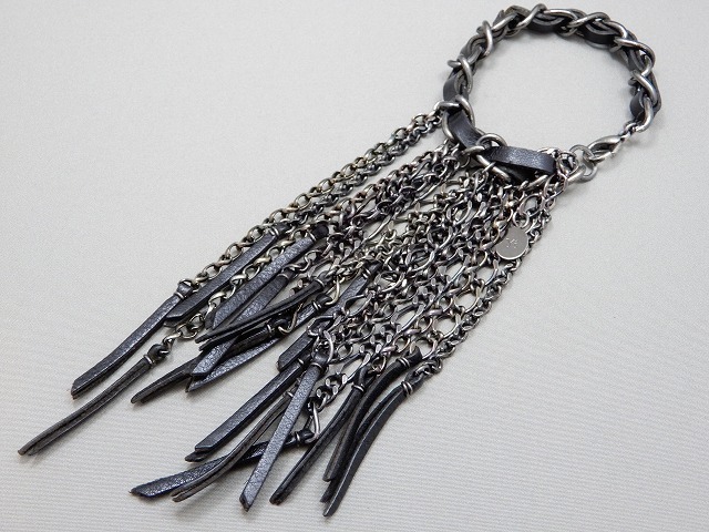 Y's/ワイズ/Yohji Yamamoto/ヨウジヤマモト レザー×チェーン フリンジ ブレスレット/アクセサリー 【3470y】 の落札情報詳細| ヤフオク落札価格情報 オークフリー・スマートフォン版 Y's/ワイズ/Yohji Yamamoto/ヨウジヤマモト レザー×チェーン フリンジ ブレスレット/アクセサリー 【3470y】 の落札情報詳細| ヤフオク落札価格情報 オークフリー・スマートフォン版