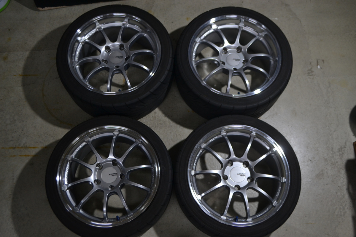 225/40R18 / 265/35R18 / 8.5J 9.5J +52 +40 130 5H 4本 】 ADVAN