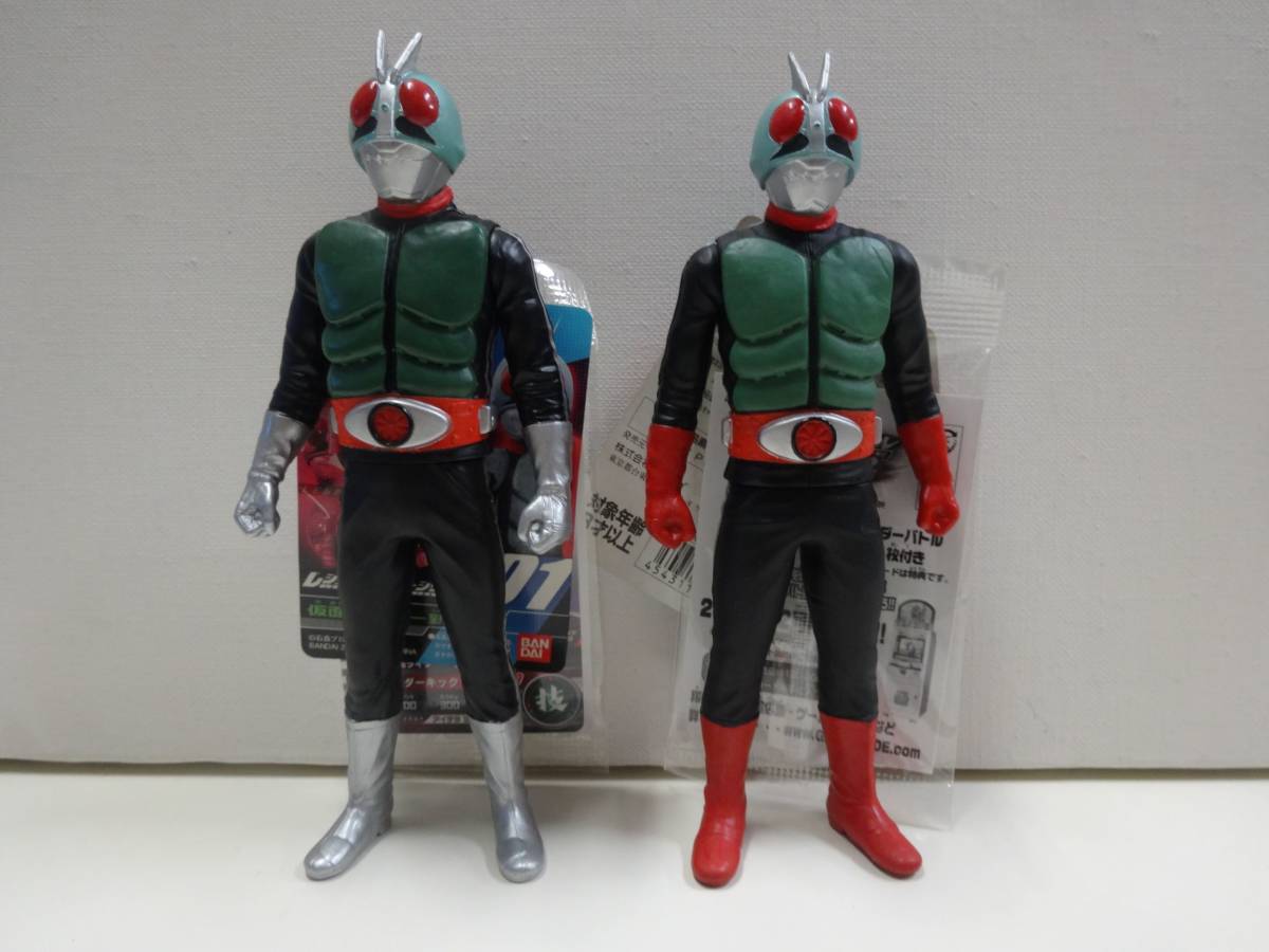 仮面ライダー ソフビ 「レジェンドライダーシリーズ」「ライダー