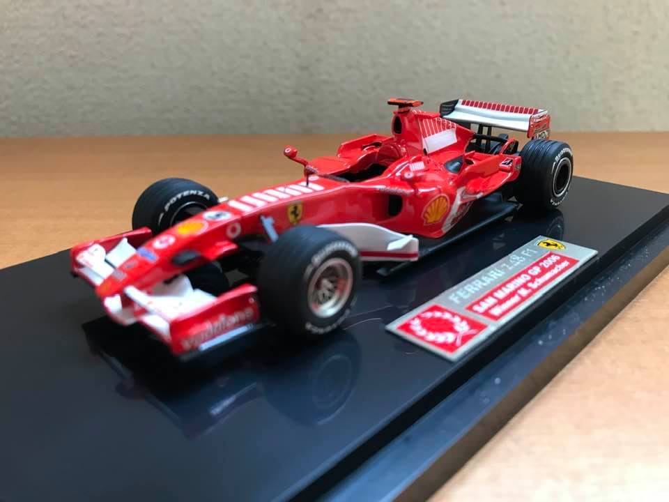 TAMEO Ferrari 248 F1 San Marino GP 2006 Winner M.Schumacher 1/43