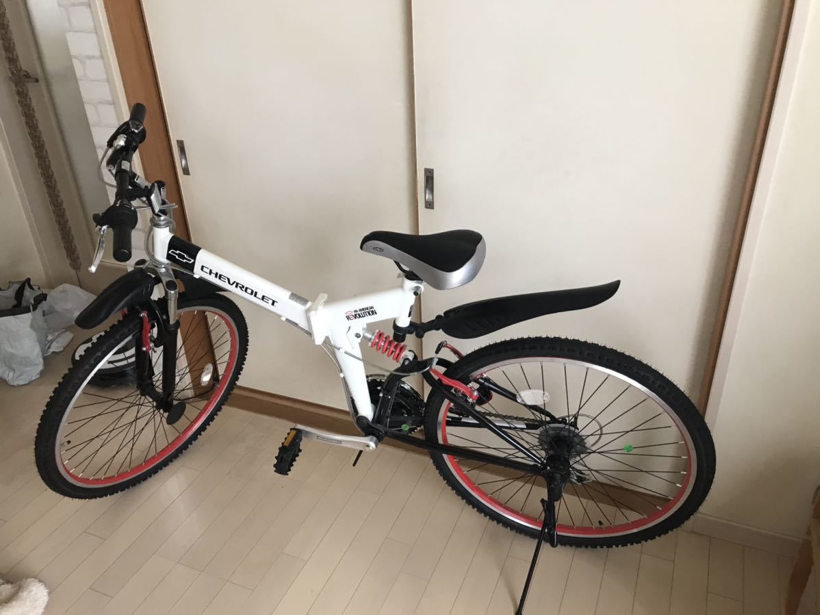 CHEVROLET 自転車 ほぼ未使用品 26インチ 折りたたみ