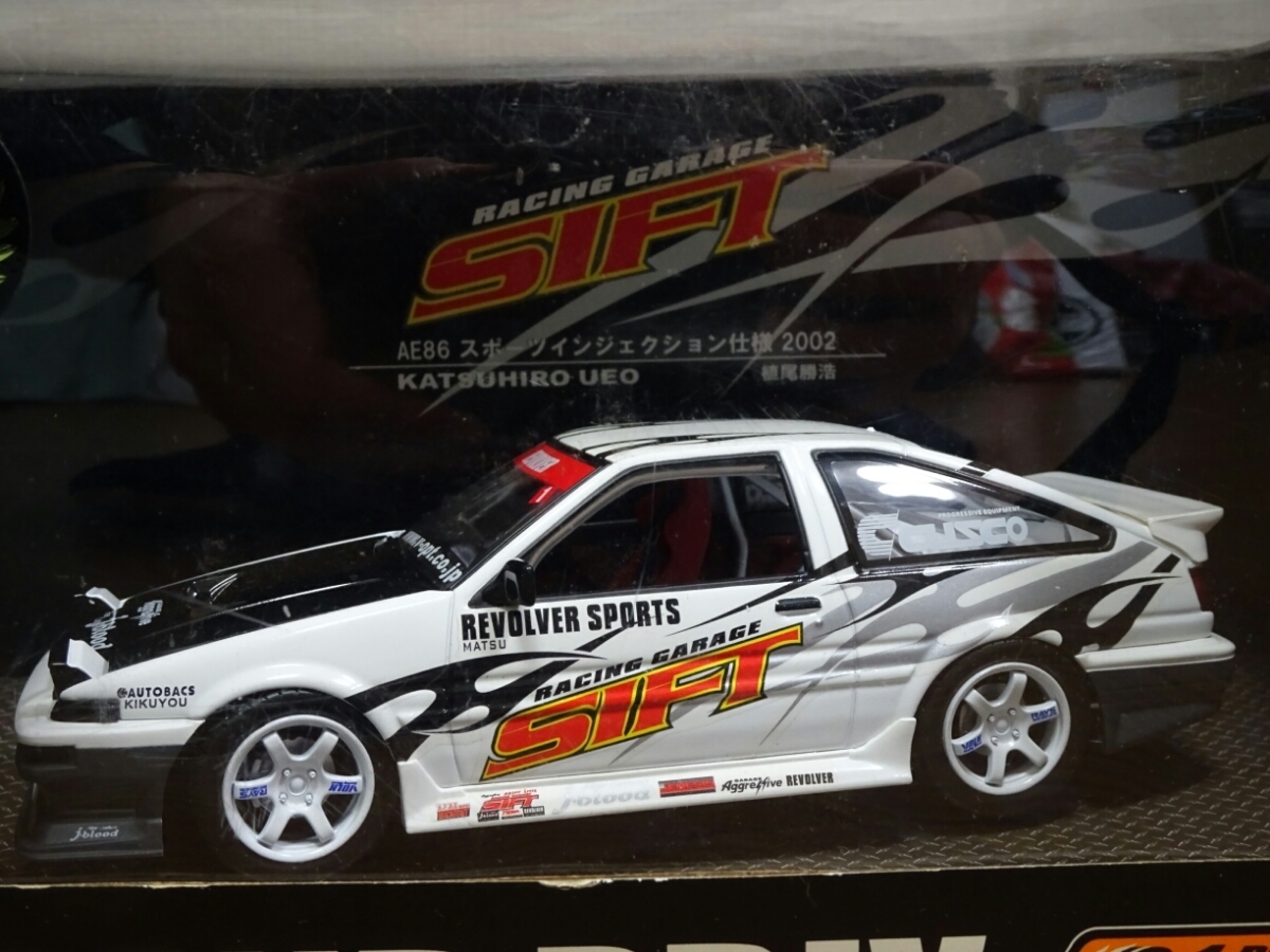 AE86 トヨタ ホットワークス Hotworks 1/24 D1 ドリフト 植尾勝浩