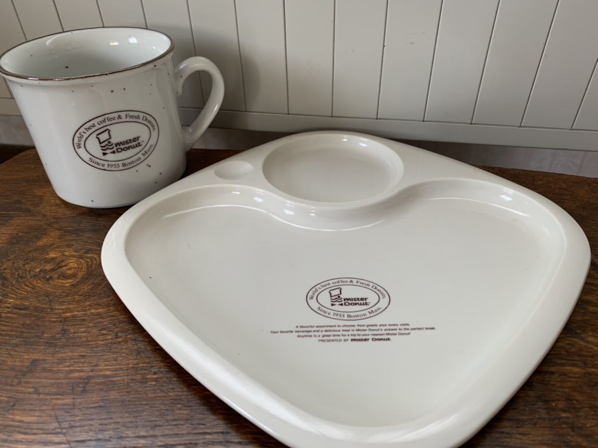 希少！ミスド*ミスタードーナツ 昔の食器いろいろセットの落札情報詳細