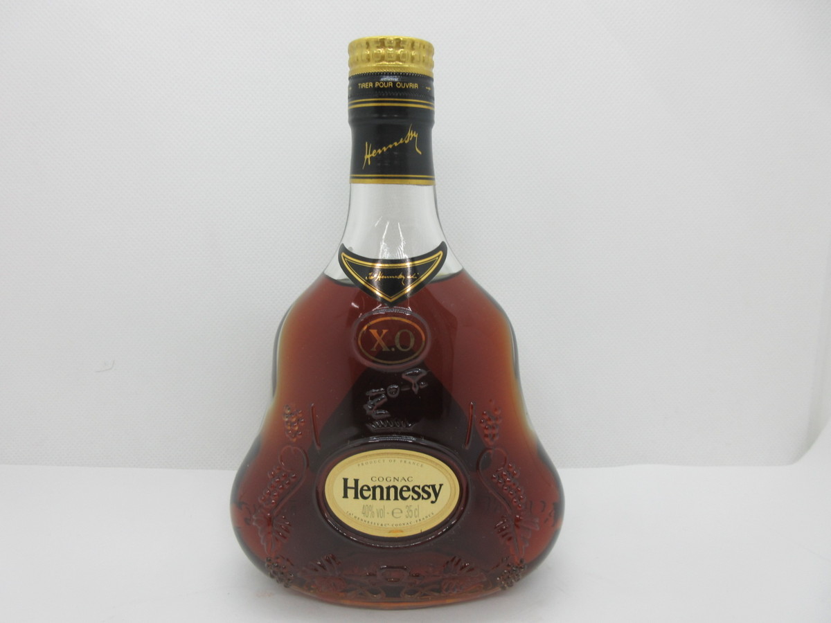 NA2268 未開栓! Hennessy COGNAC X.O. 金キャップ ヘネシー Hennessy XO 金キャップ コニャック 未開栓 ブランデー