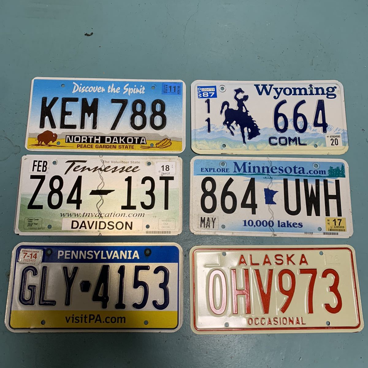 送料無料 アメリカ ナンバープレート ライセンスプレート 州違い6枚セット検 アメリカ雑貨 世田谷ベースガカリフォルニアガレージ雑貨 1 の落札情報詳細 ヤフオク落札価格情報 オークフリー スマートフォン版