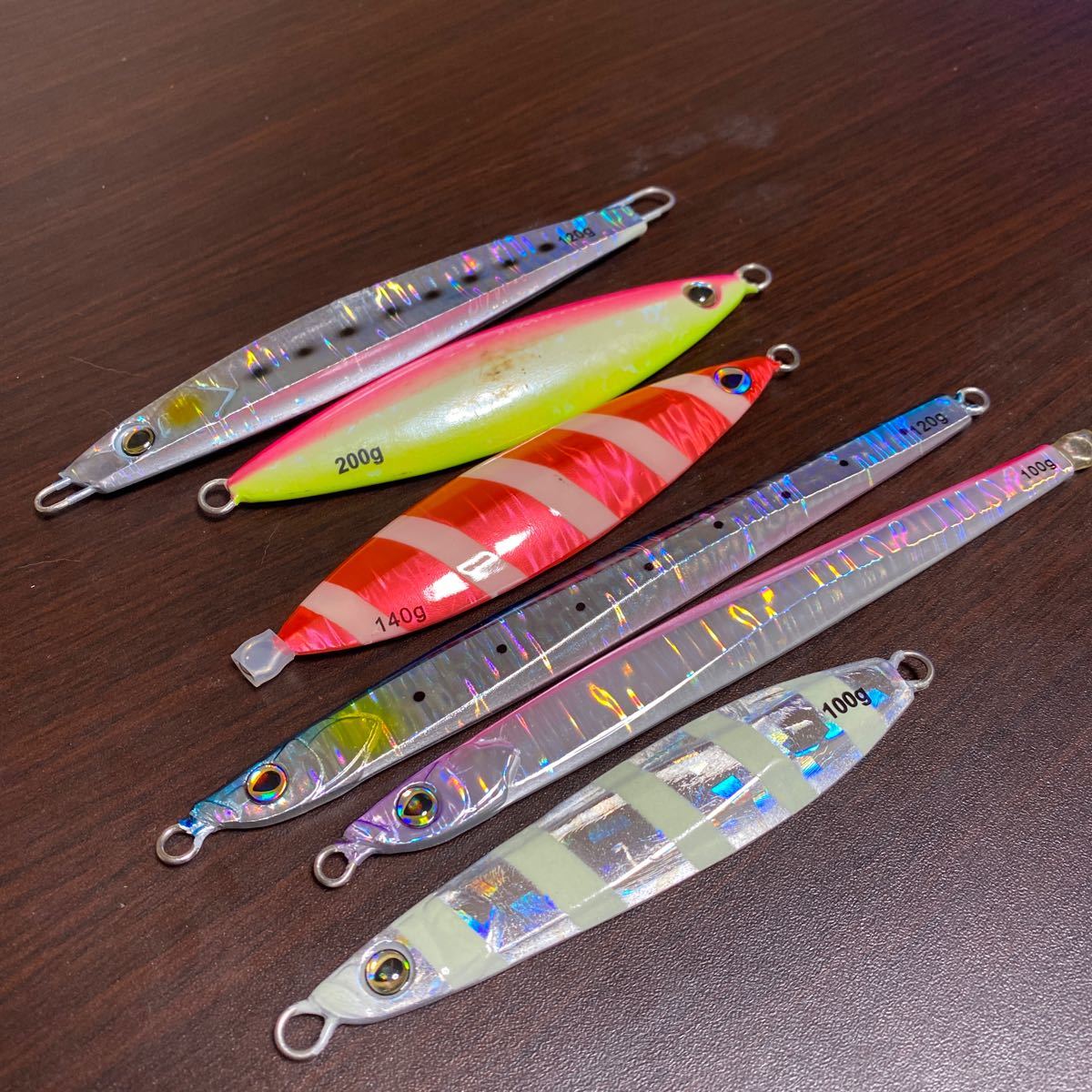 送料込 未使用あり ダイワ ジグ6本セット オフショアジギング Daiwa の落札情報詳細 ヤフオク落札価格情報 オークフリー スマートフォン版