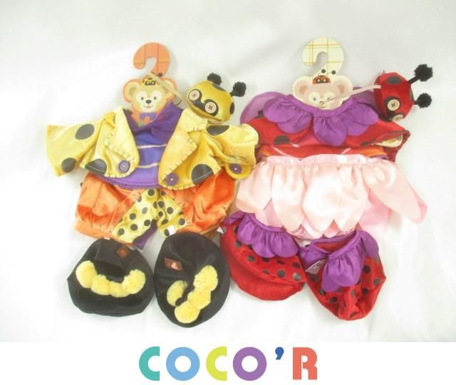 同梱可 良品 ディズニー ダッフィー シェリーメイ ぬいぐるみ コスチューム ハロウィン 12 てんとうむし 2点 グッズセット の落札情報詳細 ヤフオク落札価格情報 オークフリー スマートフォン版