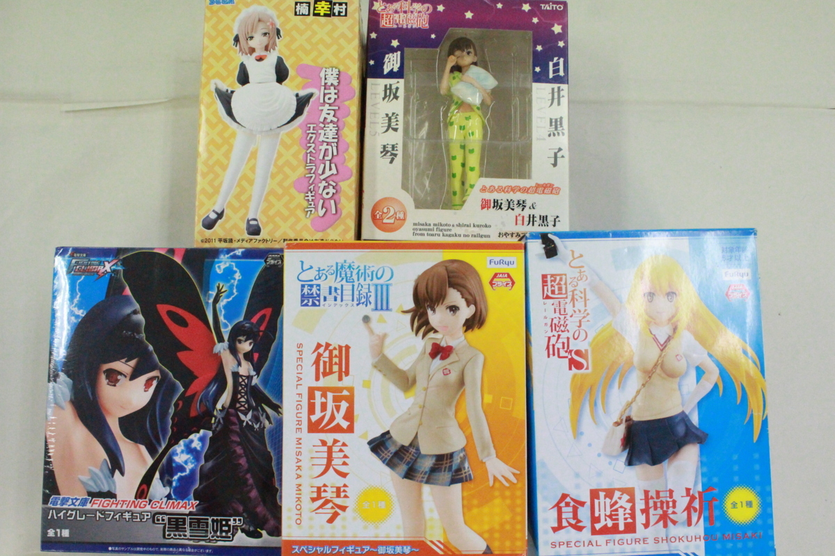 Yt4540 同梱不可 ライトノベル 電撃文庫 角川 キャラクター 5点 セット まとめ とある科学の アクセルワールド 黒雪姫 逢坂美琴 食蜂操折 の落札情報詳細 ヤフオク落札価格情報 オークフリー スマートフォン版
