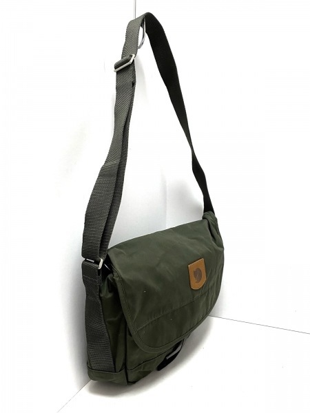 フェールラーベン Fjallraven ショルダーバッグ コットン 化学繊維 ダークグリーン バッグ の落札情報詳細 ヤフオク落札価格情報 オークフリー スマートフォン版