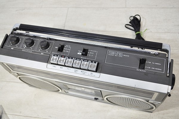 安い RC−646中古作動品 Victorステレオラジカセ 昭和レトロ - ラジオ